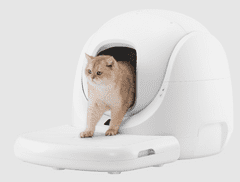 Baymax inteligentno mačje stranišče, belo