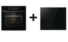 BlackInduction set pečice in kuhalne plošče