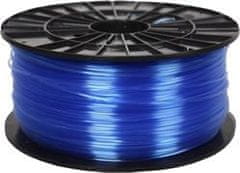 Filament PM tiskarska vrvica/filament 1,75 PETG prozorno modra, 1 kg