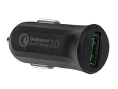 Avacom CarMAX avtomobilski polnilnik s Qualcomm Quick Charge 3.0, črn