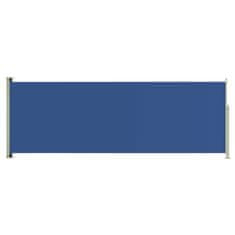 Vidaxl Izvlečna stranska markiza za teraso, 220x600 cm, modra