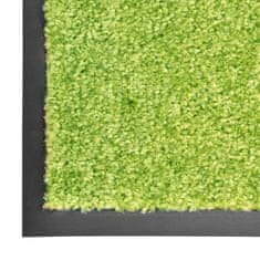 Greatstore Pralni predpražnik zelen 120x180 cm