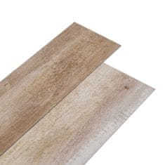 Vidaxl Samolepilne PVC talne plošče 5,21 m2 2 mm spran les