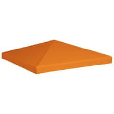 Vidaxl Streha za paviljon 310 g/m2 3x3 m oranžna