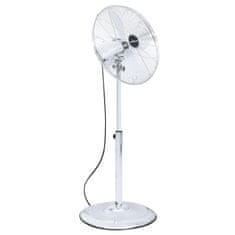 Vidaxl Talni ventilator, 3 hitrosti, 40 cm, krom