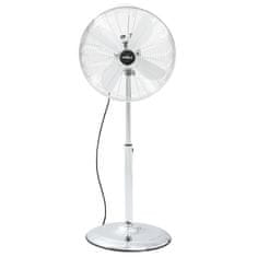 Vidaxl Talni ventilator, 3 hitrosti, 40 cm, krom