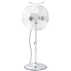 Vidaxl Talni ventilator, 3 hitrosti, 40 cm, krom