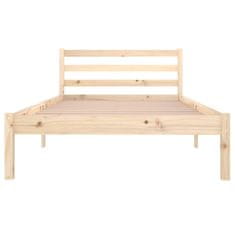 Vidaxl 810420 Bed Frame Solid Wood Pine 100x200 cm