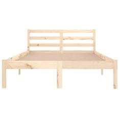 shumee 810425 Bed Frame Solid Wood Pine 120x200 cm