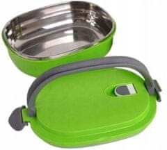 hurtnet Prenosna ovalna termo posoda za hrano Lunchbox 0,5L 3kosi
