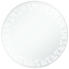 Vidaxl Kopalniško LED ogledalo 80 cm