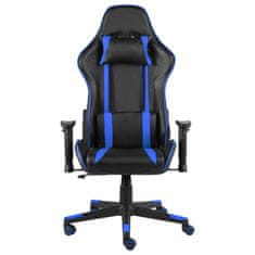 Vidaxl Vrtljiv gaming stol moder PVC