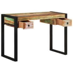 Vidaxl Pisalna miza iz trdnega predelanega lesa