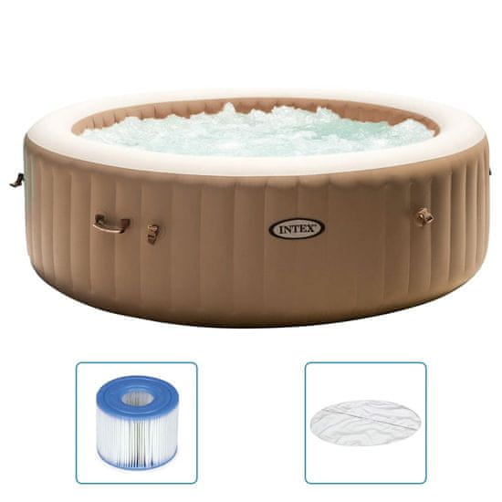 Vidaxl Intex Whirlpool, okrogel, PureSpa