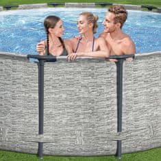 Vidaxl Bestway Power Steel Pool, 427x122 cm