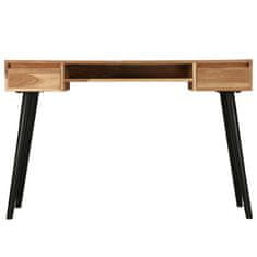 Vidaxl Pisalna miza iz trdnega akacijevega lesa 118x45x76 cm
