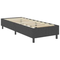 Vidaxl Posteljni okvir boxspring sivo blago 100x200 cm