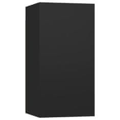 Vidaxl TV omarica črna 30,5x30x60 cm inženirski les