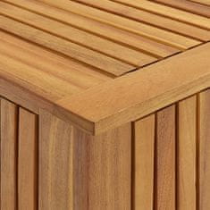 Vidaxl Vrtna škatla za shranjevanje 60x50x106 cm trden akacijev les