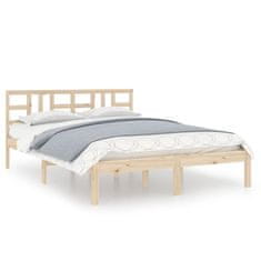 Vidaxl Okvir za posteljo, masivni les, 120x200 cm