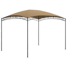 Vidaxl Paviljon 3x4x2,65 m taupe barve 180 g/m²