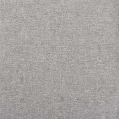 Vidaxl Zatemnitvene zavese z obročki 2 kosa sive 140x225 cm