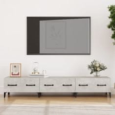 Vidaxl TV omarica betonsko siva 150x34,5x30 cm konstruiran les