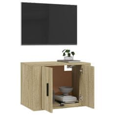 Vidaxl Stenska TV omarica sonoma hrast 57x34,5x40 cm