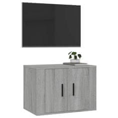 Vidaxl Stenska TV omarica siva sonoma 57x34,5x40 cm