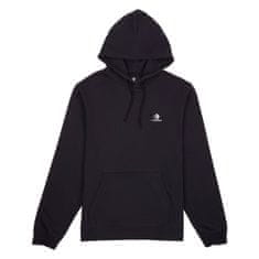 Converse Športni pulover črna 193 - 197 cm/XXL Goto Embroidered Star Chevron French Terry Hoodie