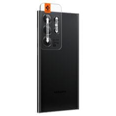 Spigen OVITEK ZA KAMERO SPIGEN OPTIK.TR ”EZ FIT” ZAŠČITA ZA KAMERO 2-PACK GALAXY S23 ULTRA BLACK