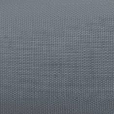 Vidaxl Vzglavnik za ležalnik siv 40x7,5x15 cm iz tekstila