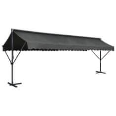 Vidaxl Prostostoječa tenda 600x300 cm antracitna