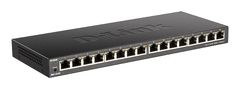 D-Link DGS-1016S 16-portno 10/100/1000Mbps gigabitno ethernetno stikalo brez upravljanja