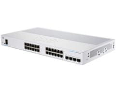 Cisco CBS250 Smart 24-portni GE, 4x10G SFP+ - REFRESH