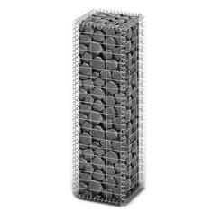 Vidaxl Gabion košara s pokrovi pocinkana žica 100 x 30 x 30 cm