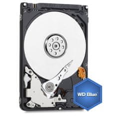 Western Digital Blue 1TB 2,5", SATA III, 128 MB, 5400 vrtljajev na minuto