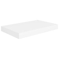 Vidaxl Stenska polica bela 40x23x3,8 cm MDF