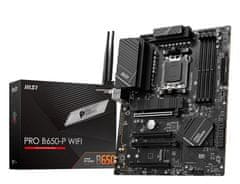 MSI Pro B650-P Wi-Fi osnovna plošča, DDR5, USB 3.2 Gen2x2, ATX (4711377010177)