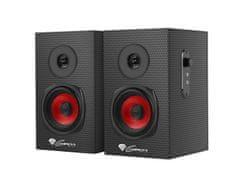 Genesis Gaming zvočniki HELIUM 200/Stereo/20W/Black-Red