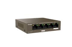 Tenda TEG1105PD PoE PD Gigabitno stikalo, 1x PoE IN, 4x PoE OUT 802.3af, 5x 1 Gbps, max. 30W, brez ventilatorja