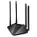 Mercusys MR30G AC1200 WiFi Gb usmerjevalnik, 2xLAN, 1xWAN, 4x fiksna antena