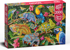 Cherry Pazzi Puzzle Neverjetni kameleoni 2000 kosov