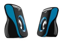 Genius SP-Q180/Stereo/6W/Black-Blue