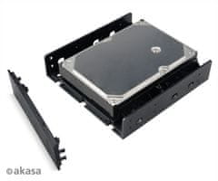 Akasa 3,5"/SSD/HDD adapter za 5,25" položaj