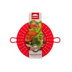 Banquet Silikonski parnik CULINARIA Red 21,5 cm, komplet 4 kosov