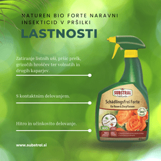 Substral SUBSTRAL Naturen BIO Forte naravni insekticid v pršilki, 800 ml + DARILO