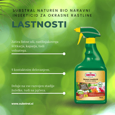 Substral SUBSTRAL Naturen BIO naravni insekticid za okrasne rastline, 750ml + DARILO