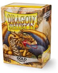 Dragon Shield DS100 Matte - zlato - ovitki za kartice