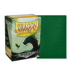 Dragon Shield DS100 Matte - Smaragd - ovitki za kartice